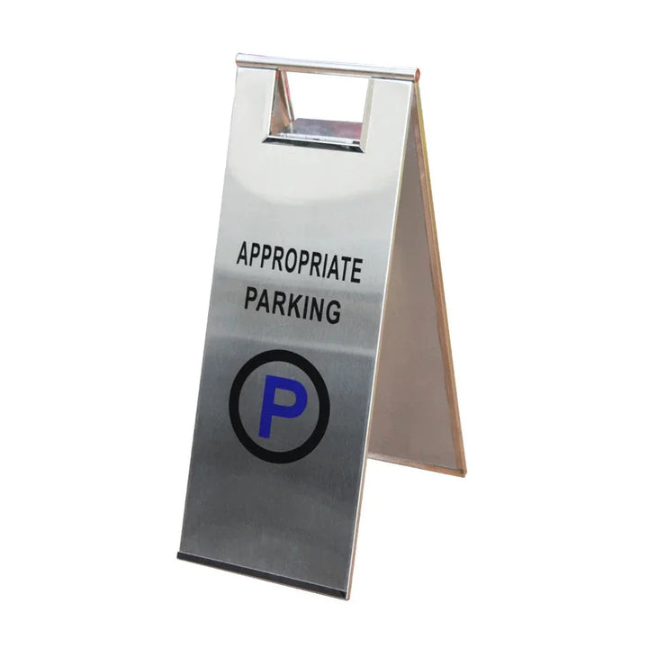 Stainless Steel Appropriate Parking Sign