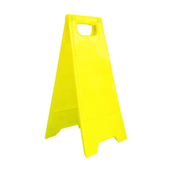 Yellow Blank Caution Floor Sign