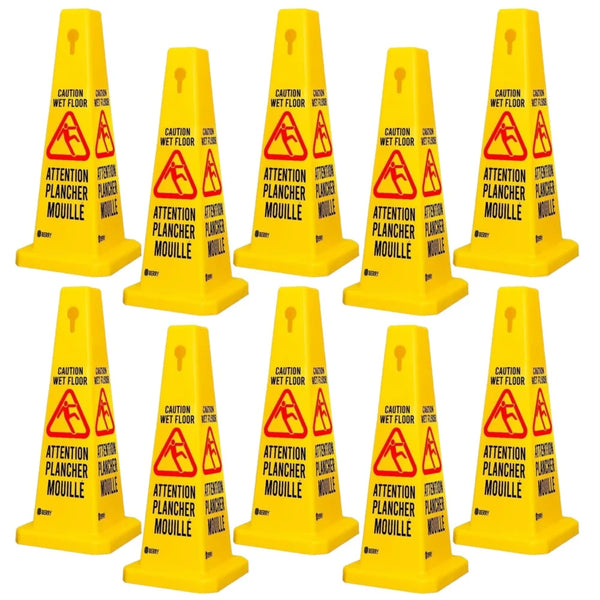 Caution Wet Floor Safety Cone