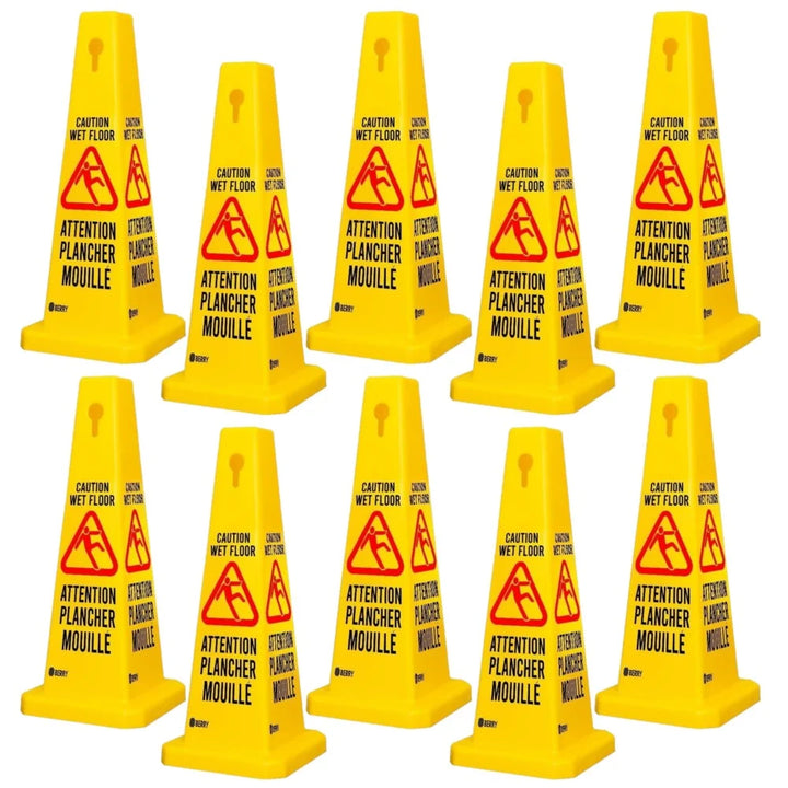 Caution Wet Floor Safety Cone