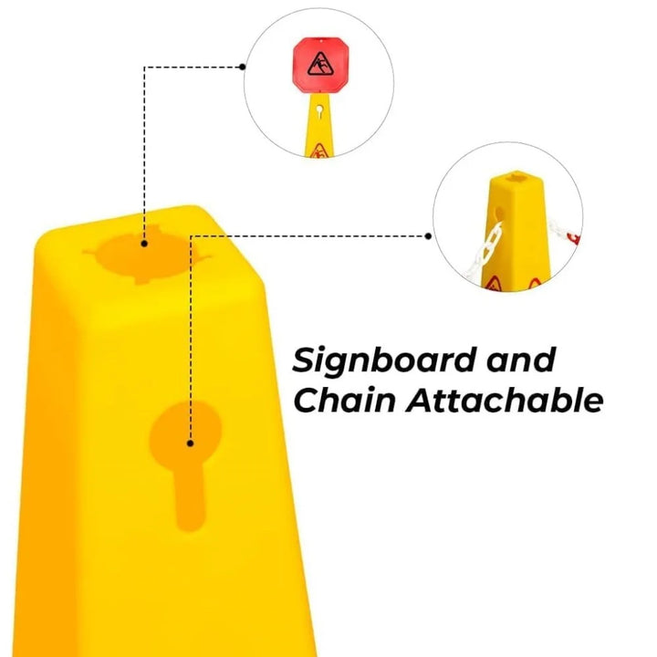 Chain Attachable Warning Cone
