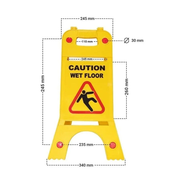 High Visibility Warning Sign