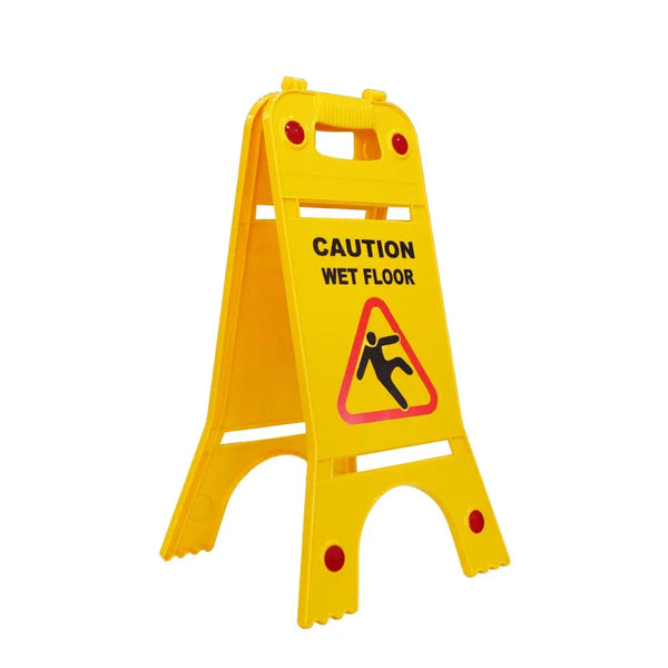 caution wet floor sign
