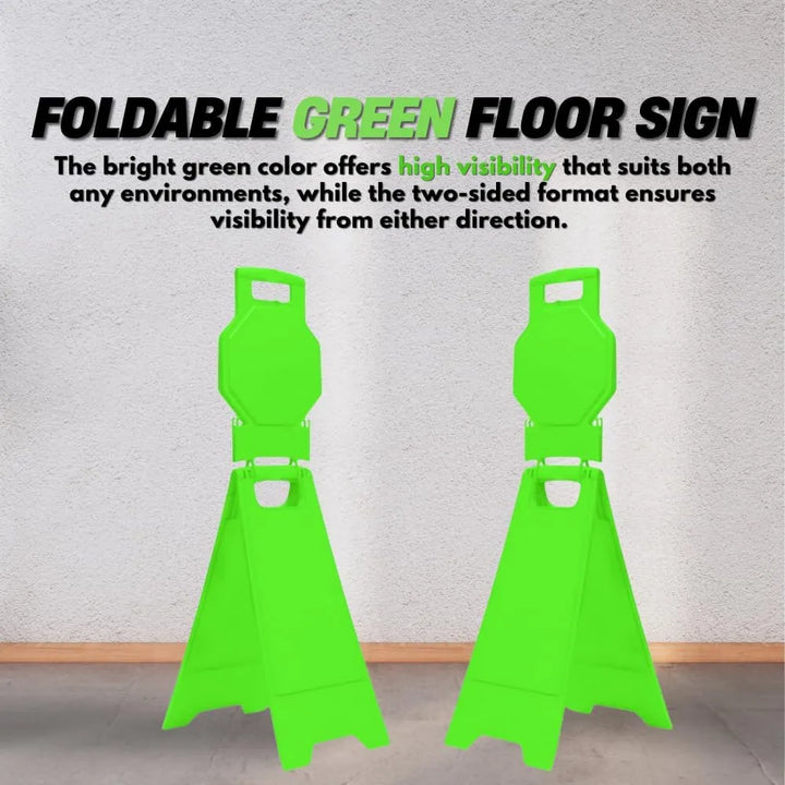 Custom Floor Signs Green
