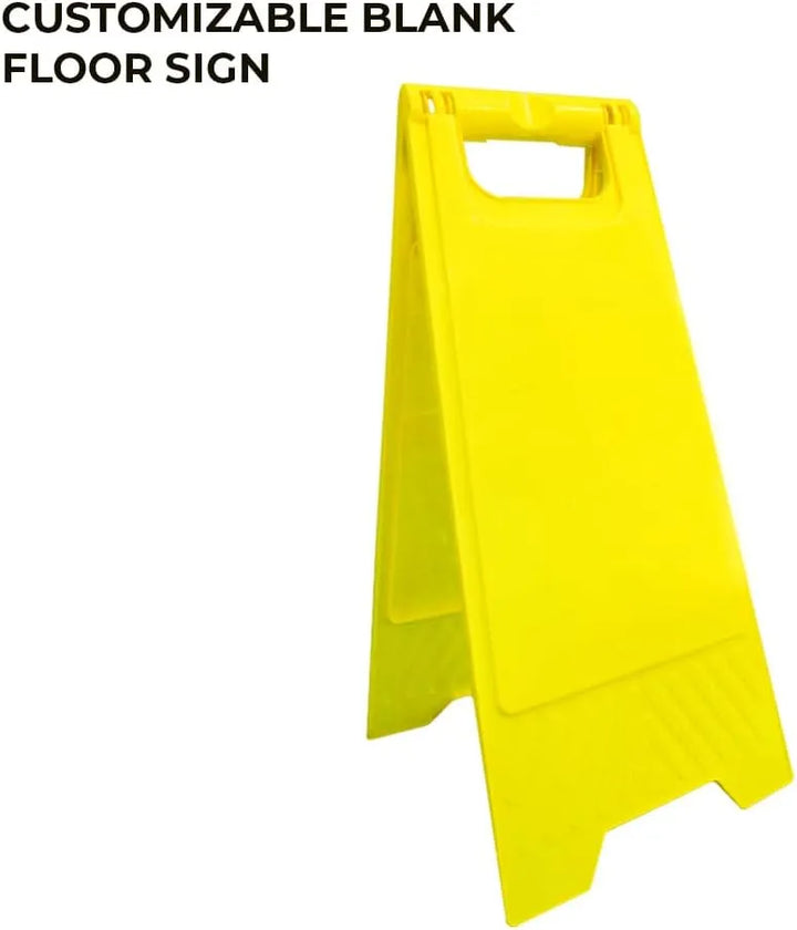 Customizable Blank Floor Sign