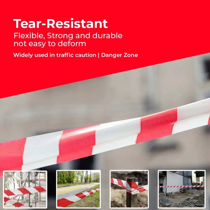 High visibility warning tape