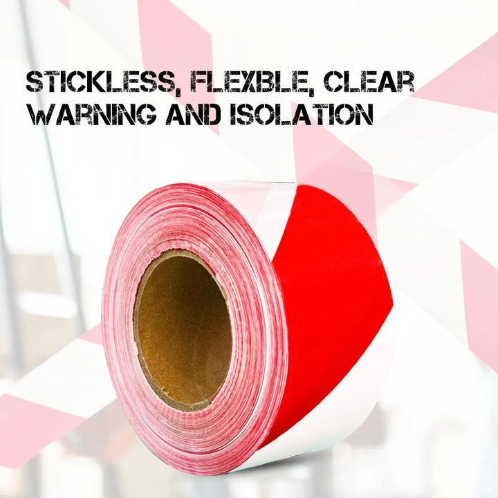 weatherproof warning tape red