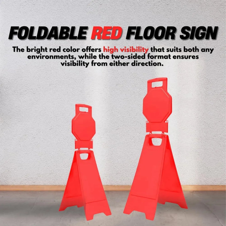 High Visibility Blank Floor Sign