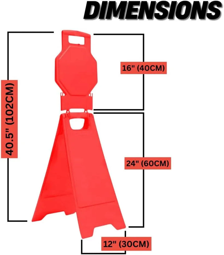 Red Customizable Warning Sign