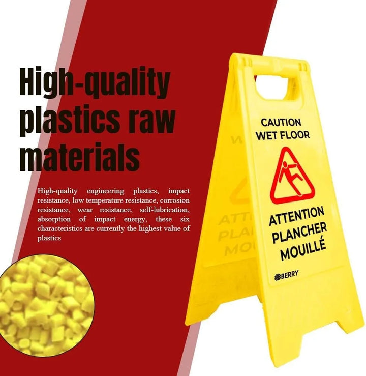 High quality plastic wet floor