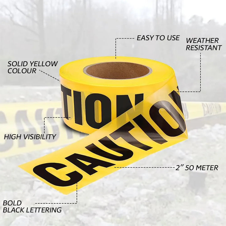 yellow tape