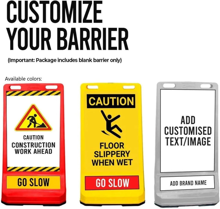 Customizable safety barrier