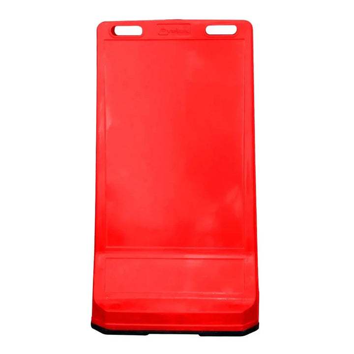 Pavement Sign Road Barrier - Red 