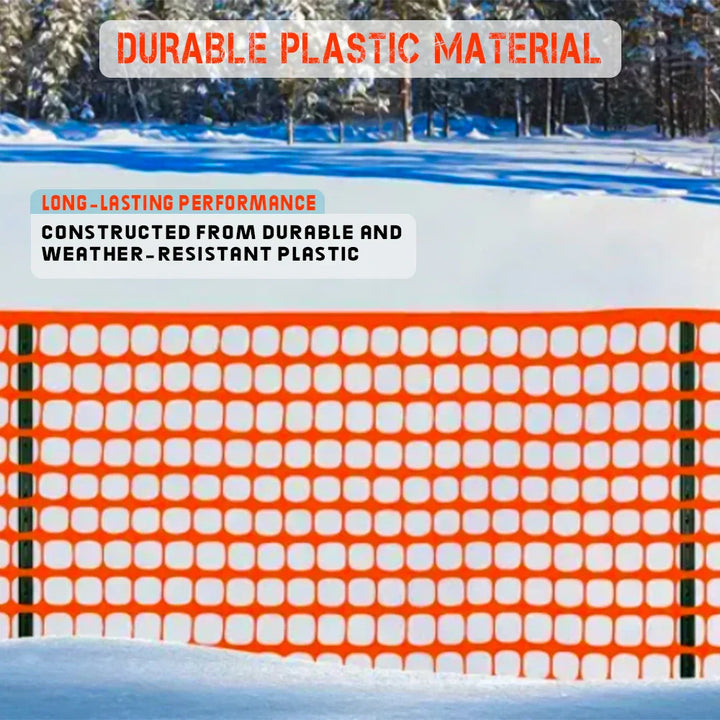Plastic safety mesh