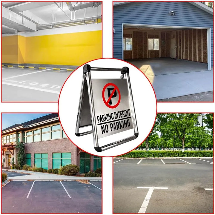 Portable No Parking Signs