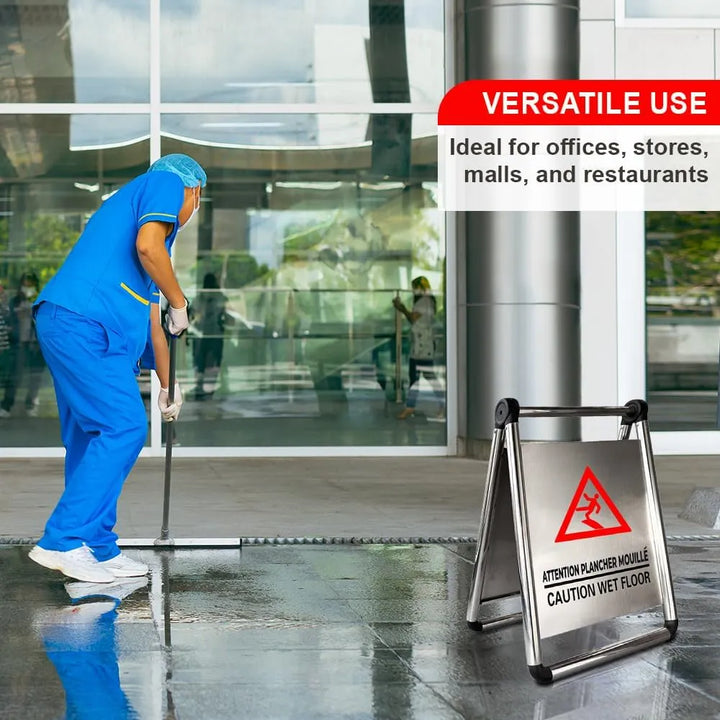 Signage for Wet Floor