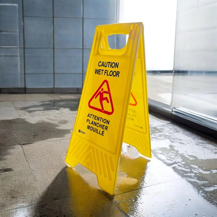 Type A Freestanding Wet Floor Sign