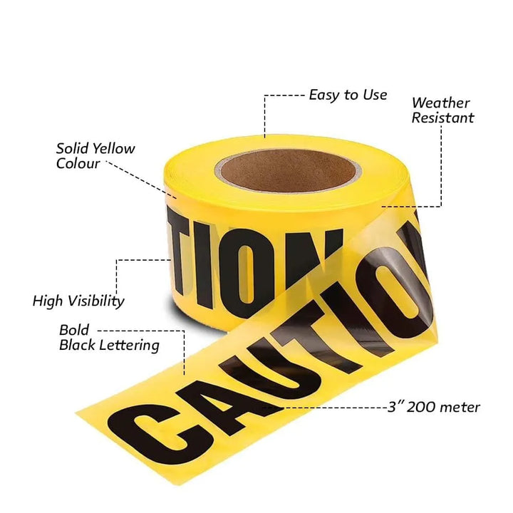 Warning Tape Yellow