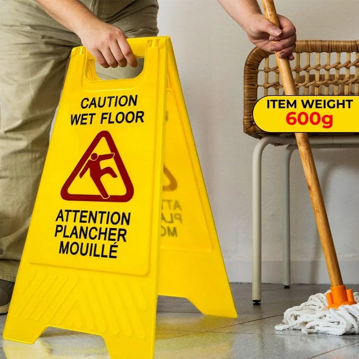 Easy Handle Wet Floor Sign